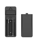 Wireless Weather Sensor For Smart Weather Station Shelf Or Wall Mount Remote Sensor Battery Powered Three Channel Expansion For Outdoor And Indoor Data Perfect For Home Weather Stations, back and battery compartment view