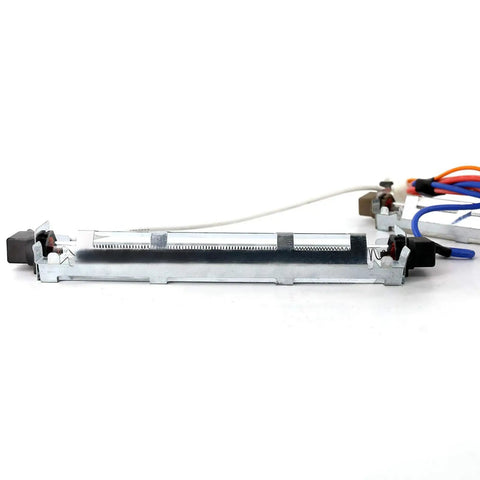 Fridge Defrost Heater And Thermostat Repair Kit For GE Hotpoint Kenmore showing defrost heater element and wired thermostat
