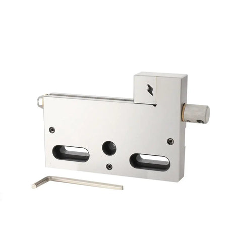 Rock-Solid Stainless Steel 4 Inch Toolmakers Vise For Wire EDM And CNC Cutting, Ultra-Precise Manual Vise With 0-100mm Clamping Range