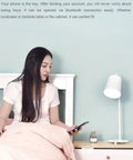 Person using Keyless App Unlock Smart Drawer Cabinet Lock For Anti Theft File Safety DIY Easy Install Bluetooth 4.0