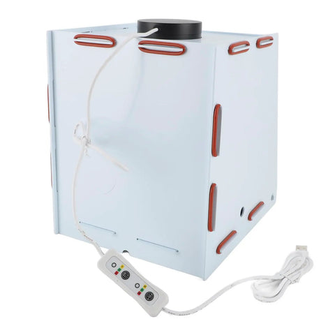 Heavy Duty UV Curing Box For 3D Resin Printers Featuring A Killer Reflective Tray Dust Locked Lid And Slap Together Build For Slick Fast Hardening On Your Desk