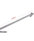 Beefy Heavy Duty Marine Grade Stainless Steel Boat Hatch Lid Spring Adjuster 8-1/4 Inch showing coil and mounting ends