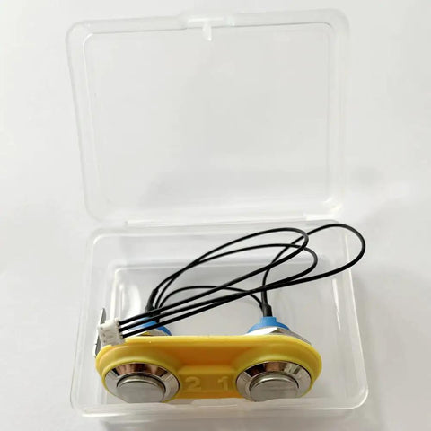 Built Tough P32.8150 Touch Contact Switch For Models P328 And P329 Plastic Packaging Strapping Baler inside clear plastic case.