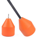 Foam Arrow Tips Set For Archery Practice With EVA Foam Material, Aluminum Screw Fit For Standard Arrows, Backyard Friendly Pack Of 10
