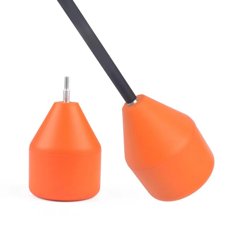 Foam Arrow Tips Set For Archery Practice With EVA Foam Material, Aluminum Screw Fit For Standard Arrows, Backyard Friendly Pack Of 10