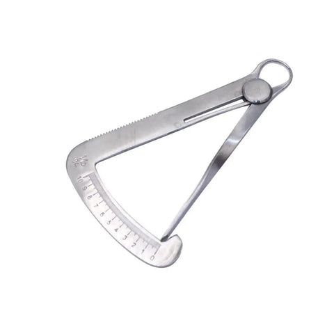 Pro Grade Stainless Steel Inside Caliper Gauge Slick Silver Finish Dead Accurate Measuring Tool For Diamond Jewelry And Dental Stones Rock Solid Durability 0 To 10 Mm Range
