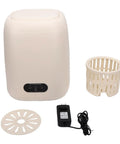 Slick Mini Clothes Washer With Built In Spin Basket For Undies And Socks Smart Pulsator Cycle, compact size with accessories.