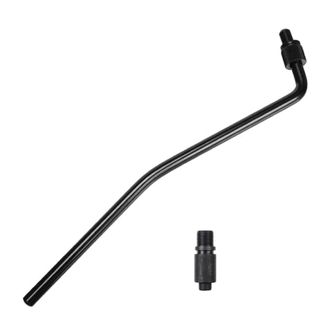 Top Pick Double Tremolo Arm Coupling Kit With Locking Socket For Electric Guitar Upgrades Durable Metal Alloy Black Push In Design, black arm and socket