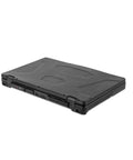 Drop Tested Rugged Laptop Featuring Intel Core Ultra 5 15.6 Inch Fhd 32Gb Ram 1Tb Ssd Ip53 Sealed Shell side view with black casing.