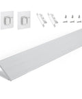 30 Inch Slide In Range Rear Filler Kit W10113901A Universal Triangular Gap Filler Strip Cooktop Trim Kit with screws and brackets