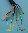 Wiring connectors from CDI Box Igniter Module For ATV Quads Beef Up Performance With Scrambler Sportsman Predator 50 90 Carb Parts