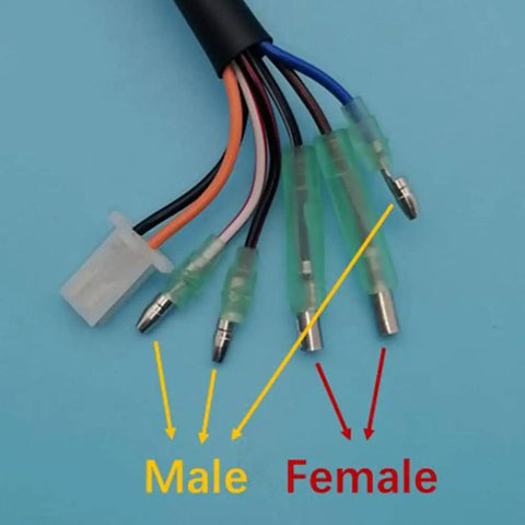 Wiring connectors from CDI Box Igniter Module For ATV Quads Beef Up Performance With Scrambler Sportsman Predator 50 90 Carb Parts