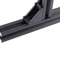 20 Piece 2020 Series Aluminum Corner Brackets Set With M5 Screws Nuts And Allen Key 2 Hole Right Angle Brackets Black Finish For 6mm Slot Aluminum Extrusion Heavy Duty 28x28x20mm Hardware Kit on 2020 extrusion