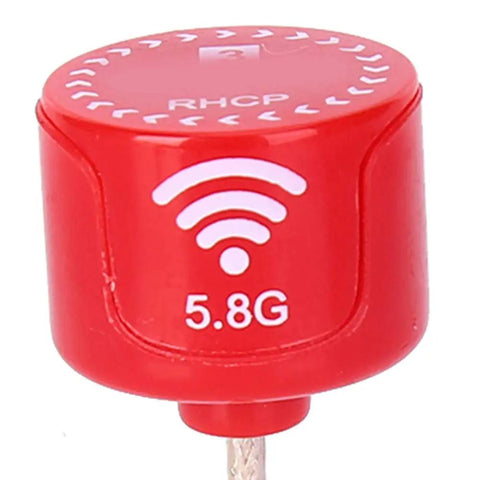 Red Beefy 5.8GHz 3dBi LHCP And RHCP UFL Antenna For FPV Drones And Video Transmitters High Gain Directional 5.8GHz Band