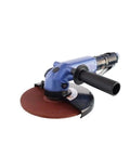 Raw Pneumatic Angle Grinder Air Die Grinder Boasting Featherweight Build Adjustable Power Regulator, compact blue design for precision grinding.