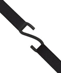 Close-up of Beefy Soft Loop Tie Down Straps Pack Of 6, 1500 Lb Load Capacity And 4500 Lb Break Strength, 12 By 1 Inch Heavy Duty Nylon Tie Downs