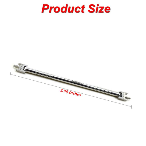 Pro Grade Orthodontic Bracket Height Gauge For Dental Labs Moveable Adjustable Locator Caliper Measuring Tool Stainless Steel Dentist Instrument For Precise Bracket Positioning And Calibration, 5.90 inches