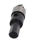 Close-up of 13Mm Hole Saw Kit With 68Mm Overall Length, Hss Spring Loaded Twist Drill Bit For 15Mm Cutting Depth, Includes Hex Wrench