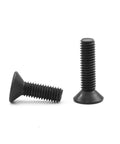 Flat Head Screw Set for Furniture Your Go To Hardware, Metric M2 Through M8, 12.9 Carbon Steel Hex Socket Screws, 2 screws side by side