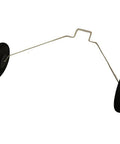 Front Landing Gear Set P7611405 For Volantex RC Planes with wireframe structure and rubber wheels