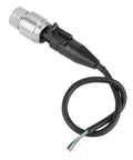 G1 4 Pressure Transducer Sensor For Water Gas Oil 0.5 To 4.5V And 0 To 5V Output 5V Supply 0 To 15 PSI 0 To 80 PSI Range With 0.5 Percent FS Accuracy