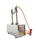 Two Burner Propane Forge For Blacksmithing And Knife Making, 2600F Rating, Stainless Steel Body With 1 Inch Ceramic Fiber Insulation