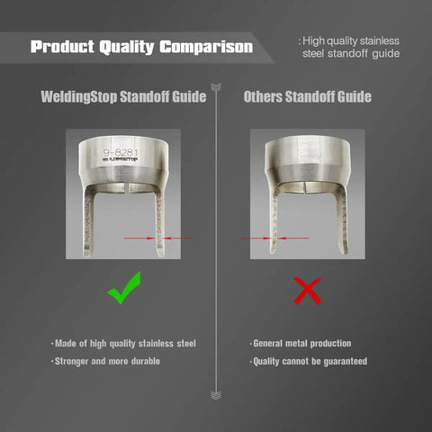 Standoff Guide 9-8281 For Cutmaster Plasma Cutter 38 52 82 102 152 With SL60 SL100 Torch Drag Cutting Ready Shield Cap Compatible Durable Plasma Consumable Accessory Heavy Duty
