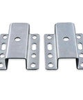 Galvanized Universal Boat Trailer Guide Pole Kit hat brackets, part of post mount U bolts for 1.5 inch poles, fits 3x4 inch frames