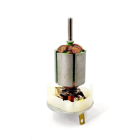RS-385 Beast High Speed DC Motor 6V-24V 11000RPM Mini Carbon Brush Engine with visible rotor coils