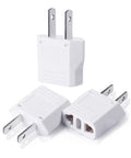 Three Pack EU To US Plug Adapters For European To American Outlets Pocket Friendly Travel Ready Converts Euro Plugs To US Sockets