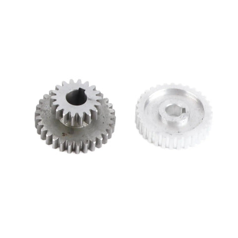 18 Piece Lathe Gear Kit For Mini Lathe With Duplex Gears And Motor Belt Pulley, Pro Grade Metal Gears, Durable HT250 Gray Iron