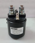Heavy Duty QCC15 Hydraulic Pump Motor Contactor 200 Amp 24 Volt Coil Solenoid Relay Switch front view with terminals.