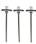 Beefed-Up Aftermarket Piston Driver For Hitachi NV90AG Coil Nailer 888-033 888033 Compatible Aluminum Piston Heat Treated 6150 Steel Aerospace Grade 2024 Rockwell Hardness 50 To 52 Pack Of 3, three drivers