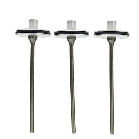 Beefed-Up Aftermarket Piston Driver For Hitachi NV90AG Coil Nailer 888-033 888033 Compatible Aluminum Piston Heat Treated 6150 Steel Aerospace Grade 2024 Rockwell Hardness 50 To 52 Pack Of 3, three drivers