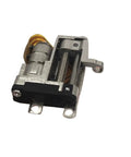 Mini 5mm Travel Stepper Motor Featuring Metal Gearbox And Four Wire Setup For Snappy Linear Actuator Control, detailed view.