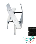 Powerful 10000W Wind Turbine Generator with Quiet Operation and Low Wind Start, includes black home use controller