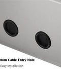 Stainless Steel Wall Mount Electrical Junction Box Enclosure For Electronics And Wiring, Heavy Duty Project Box 24 X 32 X 6 Inch, bottom cable entry holes