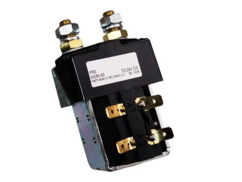 New 24V Electric Forklift Stacker Main Contactor For Sw80-6 And Sw80-65 Models, heavy-duty electrical switch replacement.