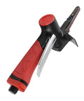 Jauarta 1/4 Inch Pneumatic Air Belt Sander High Speed 20K RPM Handheld Grinding Machine for precise metal polishing.