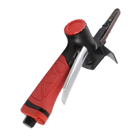 Jauarta 1/4 Inch Pneumatic Air Belt Sander High Speed 20K RPM Handheld Grinding Machine for precise metal polishing.