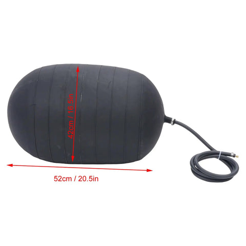 Inflatable Pipe Plug 4 Inch Sewer Shut Off Airbag For Plumbing, Quick Leak Fix For Drains And Sewers, Portable 16.5 X 20.5 Inch Drainage Leak Detector PVC Test Ball Plug, Easy DIY Leak Fix