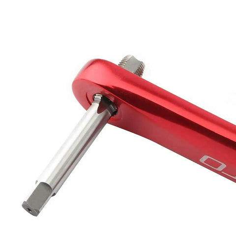 9 16 20 Thread Tap Pedal Repair Tool For Bike Cranks featuring durable aluminum and steel construction, close-up view.