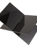 Multi Function Desktop Book Stand for Reading Bible Cookbooks Mags and Tablets Large Black Holder with 4mm Thick Support