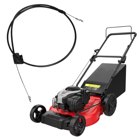 Stop Cable Replacement For Briggs And Stratton Murray Walk Behind Lawn Mower 1102094MA 43.5 Inch Conduit 51.5 Inch Wire With Z Bend Ends Direct Fit Fits 220012x92A 12969 Rotary Brake System