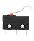 Dope Lever Arm Micro Switch Kit, 12 Pack SPDT 1NO 1NC Momentary 3 Pin 250V 5A AC Limit Switch with lever arm detail