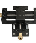Precision Sliding Table Manual Linear Stage For X Y Axis Translation 40x70mm Type C Aluminum Alloy Motion Platform