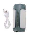 Foldable Camping Light With 10000mAh Rechargeable Battery, Video Light, 5 Lighting Modes And Stepless Dimming next to charging cable