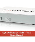Top Shelf Enterprise Network Security Appliance Paired With Five Year Premium Care And Hardcore Threat Blocking featuring FortiGate 80F.