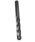 WKSTOOL solid carbide twist drill bit, 1.08 mm, straight shank with helical flutes