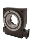 Pro Grade Hollow Rotary Table For Milling Machines Featuring Dead Accurate Spinning Shafts and Zero Slop Precision Fit image, side view of rotary table component.